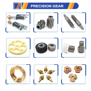 Chính xác tùy chỉnh gia công CNC chuyển các bộ phận nhự<span class=keywords><strong>a</strong></span> Nylon thép không gỉ nhôm đồng thau xoắn ốc bevel xoắn ốc bánh răng bánh răng - Product Image 2