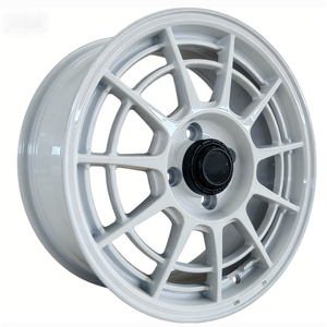 ล้อแม็<span class=keywords><strong>ก</strong></span>ซ์อลูมิเนียมฟอร์จ <span class=keywords><strong>ขอบ</strong></span> 15-17 นิ้ว 4x100/4x114.3/5x114.3 ET42 สีดำด้าน สำหรับ<span class=keywords><strong>รถ</strong></span>ซีดานและ SUV ได้รับ<span class=keywords><strong>ก</strong></span>ารรับรองมาตรฐาน JWL/VIA/SNI - Product Image 3