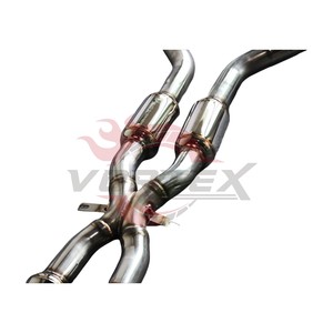 SS304 Vortex valvetronic catback Exhaust สำหรับ BMW M3 E90 E92 E93 S65ระบบท่อไอเสียประสิทธิภาพ V8 4.0L ปลายท่อสี่เหลี่ยม - Product Image 5