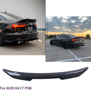 สำหรับ A6 C7ซีดาน PSM คาร์บอนไฟเบอร์สปอยเลอร์ท้ายรถปีก2012-2015 - Product Image 2