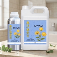 Air Bunga Helichrysum Corsica Oshadhi Helichrysum (Immortella) Hydrolate Hydrosol untuk Perawatan Kulit Baru