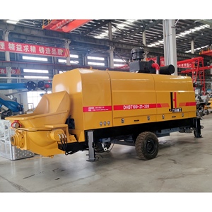 China JIUHE Brand New <b>Mobile</b> Diesel Concrete Conveying Pump Machine 40-120m/h Concrete Pump <b>for</b> <b>Sale</b> - Product Image 2