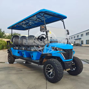 Carrito de Golf de 4 Plazas, Diseño Único 2025, Aprobado por CE, Batería de Plomo-Ácido de 70-90 KM, Color Personalizado, Altavoz Hi-Fi - Product Image 1