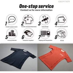 Chemises <span class=keywords><strong>de</strong></span> compression unisexes à séchage rapide pour la protection solaire, manches courtes, personnalisées pour le surf, la natation, le paddle board, la plage, les sports nautiques, rash guard - Product Image 4