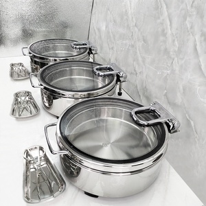 Horno de buffet aislado visible redondo de estilo de lujo disponible en varios colores para equipos de restaurante y <span class=keywords><strong>hotel</strong></span> - Product Image 1