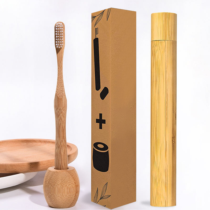 Eco Friendly Portable Bamboo Travel Set