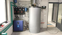 Pompes à chaleur géothermiques NULITE R290 11 kW, 13 kW, 18 kW, 23 kW, chauffe-eau à onduleur pour le refroidissement domestique