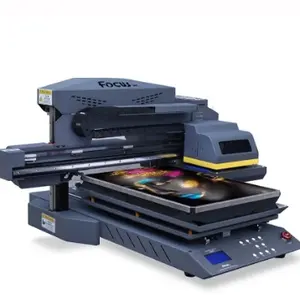 Focus A3 Formaat Textieldrukmachine Digitaal Katoen T-Shirt Dtg Snelle Diy Inkjet Printers