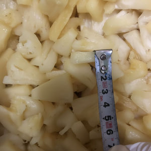 Piña IQF Premium Vietnam Cubos de piña congelada Piña IQF pelada para producción de bebidas de panadería y tiendas minoristas - Product Image 1