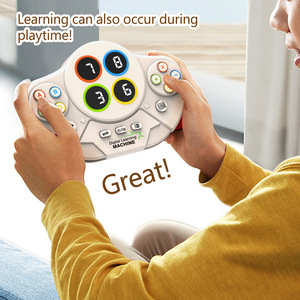 Jouets éducatifs, machine d'apprentissage des mathématiques intelligente, entraîneur de mathématiques mentales pour enfants avec plus de 1300 énigmes, jeu de 24 points - Product Image 1