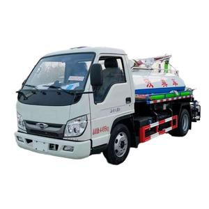 Camion de nettoyage et d'aspiration des eaux usées Foton 4*2 Diesel avec transmission manuelle - Product Image 1