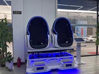 Dinibao Indoor amusement Nueva atractiva máquina de realidad virtual 9D de pie máquina de realidad virtual Asientos dobles máquina recreativa