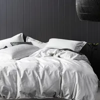 Качественное постельное белье для отеля из 4 предметов, постельное белье с глубокими карманами