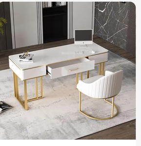 Mesa ejecutiva moderna para oficina, muebles de oficina, escritorio de jefe, escritorio de lujo, mesa de jefe para oficina - Product Image 5