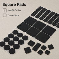 Coussinets en caoutchouc moulés en silicone, amortisseurs de chocs, protection industrielle, durables, pour découpe sur mesure