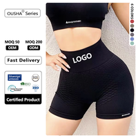 Leggings de Fitness à Taille Haute et de Compression pour Femmes, Pantalons de Sport Serrés Taille Haute pour la Gym, l'Entraînement, la Course, les Shorts de Yoga, Motif Uni