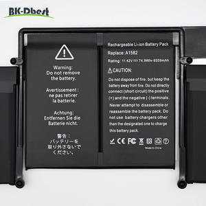 Batterie de remplacement pour ordinateur portable A1582 haute capacité 74,9 Wh 6560 mAh pour Macbook Pro <span class=keywords><strong>Retina</strong></span> <span class=keywords><strong>13</strong></span> <span class=keywords><strong>pouces</strong></span> A1502 Année <span class=keywords><strong>début</strong></span> <span class=keywords><strong>2015</strong></span> - Product Image 2