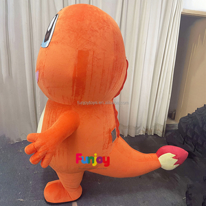 Mascottes de personnages de dessins animés populaires <span class=keywords><strong>Pikachu</strong></span> Charmander, mascottes d'animaux gonflables faites à la main pour cosplay - Product Image 5