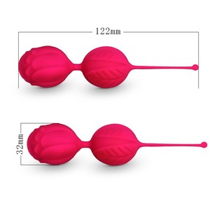Balle Intelligente Rose Post-partum, Haltère Vaginal, Produits de Soins Sexuels Féminins, Prix de Gros Fabricant - Product Image 2