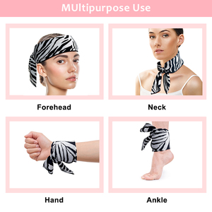 Zebra <b>Print</b> Neck Wrap Cooling Scarf For Shoulder Neck Relief - Product Image 5