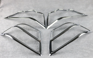 Pour <span class=keywords><strong>Honda</strong></span> <span class=keywords><strong>Goldwing</strong></span> GL1800 2001-2011 ensemble de couverture décorative de feu arrière de direction arrière 4 pièces systèmes de carrosserie de moto - Product Image 2