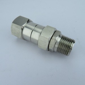Nettoyeur haute pression pour voiture avec joint rotatif en acier inoxydable à rotation 360°, filetage 3/8 NPT - Product Image 1