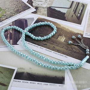 La religión Cristo joyería de perlas oración católica <span class=keywords><strong>Rosario</strong></span> collar de perlas rosarios católicos por el alcalde musulmán islámico 99pcs - Product Image 6