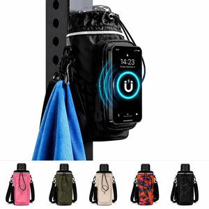 Custom Logo Magnetic Gym Bag with Magnet <strong>Gymbag</strong> Magnetic Water Bottle Holder Carrier for Men <strong>Women</strong> Workout Sport Fitness - Product Image 1