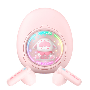 Audífonos ONIKUMA T302 para Niños, Creativos, TWS, para Juegos, con Batería de Larga Duración, Inalámbricos, Bluetooth, con Dibujos Animados Personalizados - Product Image 2