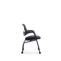 JOHOOFURNITURE Chaise d'attente, vente directe usine, Silla De Oficina pour bureau, confortable, coussin épais, base robuste et durable