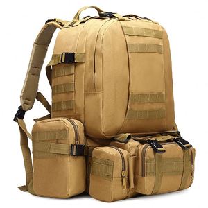 Sac à dos tactique imperméable de grande capacité pour l'extérieur, sacs à dos tactiques de randonnée en Oxford 600D - Product Image 5