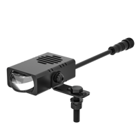 Phare de voiture à LED avec grille de 1,46 pouce, modèle 2025, lumière de conduite, 3 couleurs, accessoires de voiture avec œil de démon pour Toyota Hilux CRV Honda