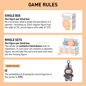 Mô hình đồ chơi PopMart Original Labubus V3 the Monsters Big Into Energy Vinyl Plush Figure, quà tặng hộp bí mật, phiên bản Macaron - Product Image 4