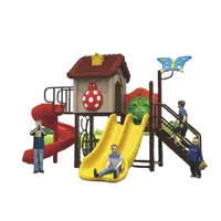 Outdoor Speeltuin Slide Goedkope Prijs Outdoor Speeltuin Speelgoed Pretpark Glijbaan Voor Kinderen
