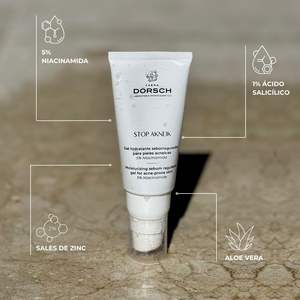 STOP AKNEIK Traitement de l'acné - Testé dermatologiquement, tube sans air de 50 ml avec bienfaits régulateurs de sébum et hydratants - Product Image 5