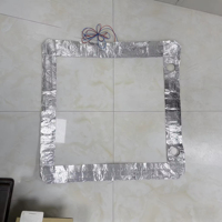 Plaque chauffante personnalisée en feuille d'aluminium 24V-240V 10W-1000W avec fil chauffant en silicone/PVC pour toilettes intelligentes et dégivrage de réfrigérateurs