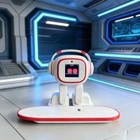 Nuovo Robot Desktop AI EMO DeepSeek Doubao con Funzioni di Chat, Danza, Musica MP3, Interattivo, Programmabile, Sensore Touch, Educazione STEM per Bambini