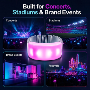 Bracelet LED programmable DMX synchronisé, 3 LED RGB, respectueux de l'environnement, logo personnalisé, <span class=keywords><strong>t</strong></span>élécommande, bracelet <span class=keywords><strong>en</strong></span> silicone clignotant pour - Product Image 6