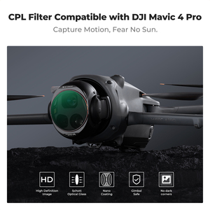 Kit de Filtros CPL ND de K&F Concept para DJI <span class=keywords><strong>Mavic</strong></span> 4 Pro, Filtros de Lente de Cámara para Drones con Polarización de Densidad Neutra CPL ND8 ND16 ND32 ND64 - Product Image 5