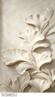Grand autocollant décoratif pour la maison, autocollant mural en mousse ondulée PVC pour plafond et salon, auto-adhésif, panneau mural 3D à fleurs