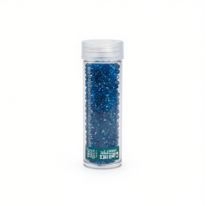 Perline luminose blu ILAN Abalorio da 5 mm per la creazione di gioielli - Product Image 2