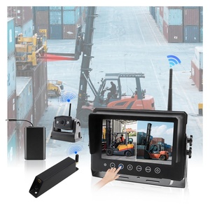 Système de caméra sans fil pour chariot élévateur avec enregistreur vidéo numérique et surveillance des angles morts, kit caméra de recul pour voiture 1080P - Product Image 1