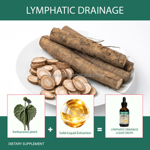 Gotas Líquidas para Drenaje Linfático, 2 FL OZ, Suplemento Herbal, 30 Porciones, Apoyo Linfático Tradicional - Product Image 3