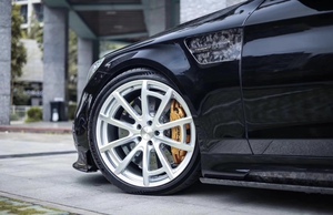 Nuovo stile MSY forgiato in fibra di carbonio Bodykit FRP W222 S63 Body Kit cofano motore anteriore labbro posteriore paraurti per <span class=keywords><strong>Mercedes</strong></span> Bens S Class - Product Image 5