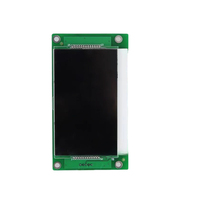 Ascenseur KONE au design moderne, écran LCD en verre noir, carte PCB KDS50 COP LOP, immeuble de bureaux KM1373005GG11, 1 an