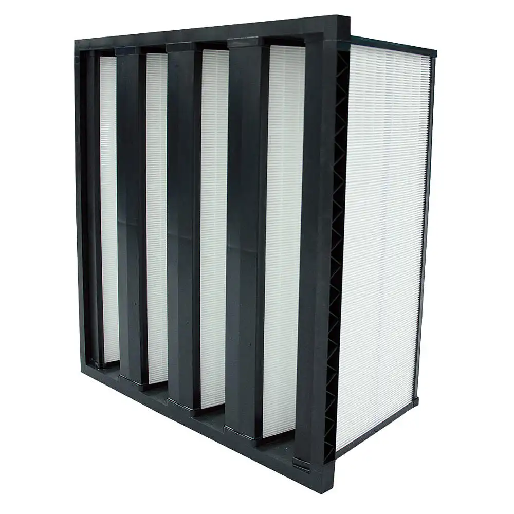 F8 F9 v bank air filters medium filter for lab ,market,clean room ,farm