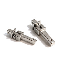 Accesorio para Gafas, Bisagra de Resorte de 6.0 mm de Ancho y 180 mm de Longitud, Tipo de Bloqueo con Tornillo, 6 mm de Longitud, HONGYUN HY-DGJL-01 para Moldeo por Inyección en Lámina PCTR