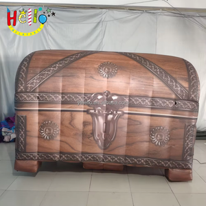 पाइरेट थीम शो इवेंट विज्ञापन के लिए अनुकूलित <span class=keywords><strong>inflatable</strong></span> खजाने के लिए एयर उज़्ड बॉक्स मॉडल - Product Image 1