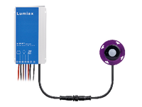 Contrôleur de charge solaire MPPT Lumiax 12V 24V 20A pour lampadaires solaires avec capteur micro-ondes haute efficacité