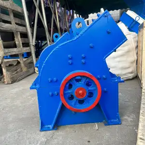 Pc300x200 Mini Portable Construction Wastes Hammer Crusher With Diesel Engine